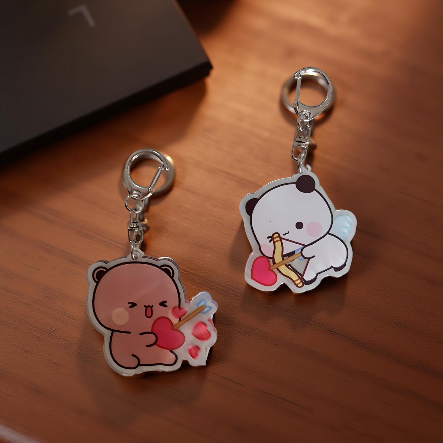 Dudu Bubu - Peach Goma KeyRing