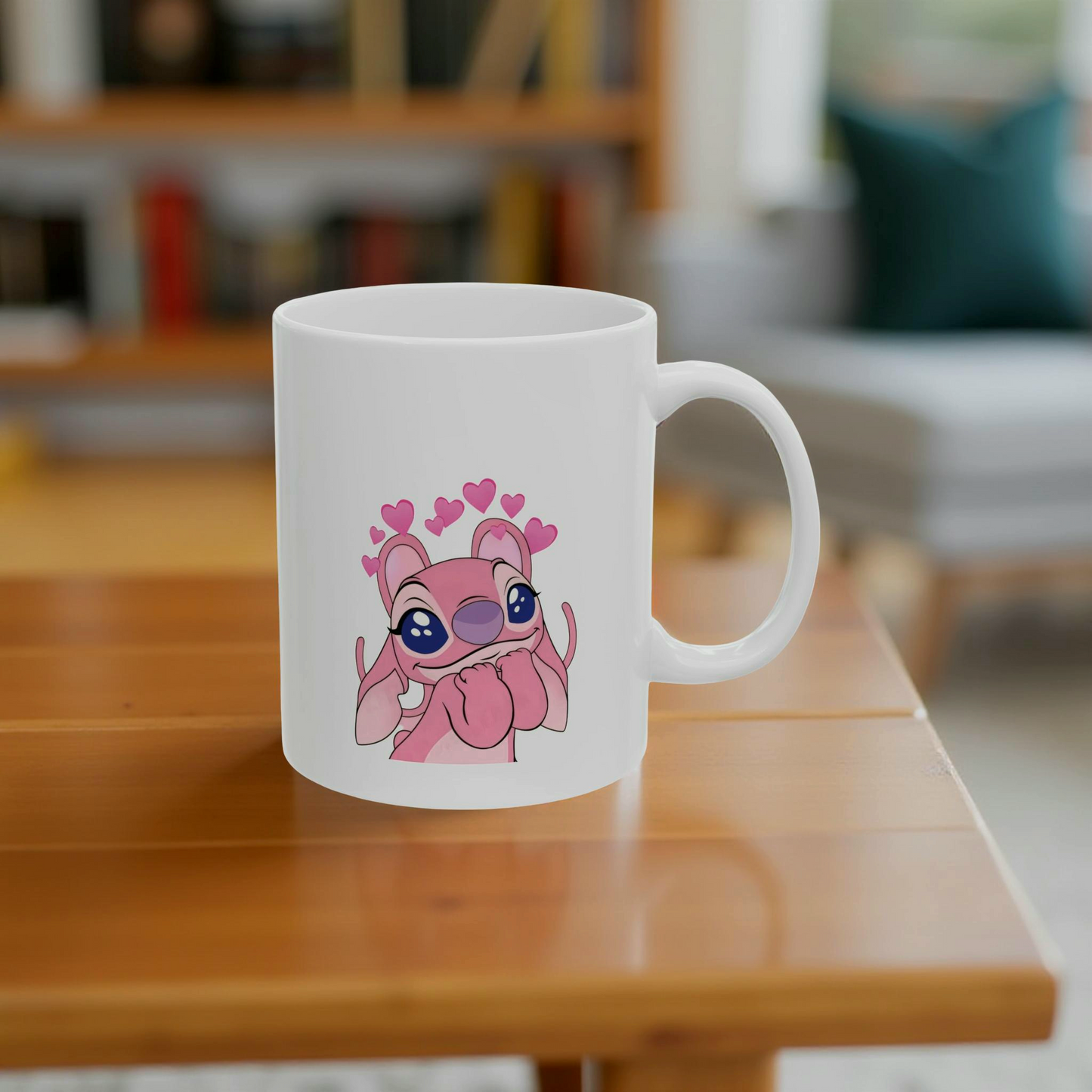 Stitch & Angela Mug