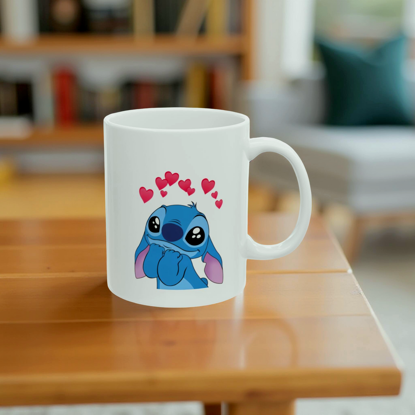 Stitch & Angela Mug