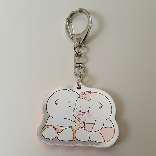 2PCS Soso Jojo Keychain